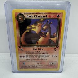 1st Edition Dark Charizard Pokémon Card