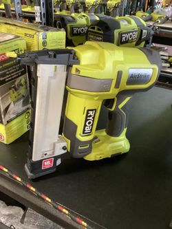 Ryobi 18V / 18Ga narrow Crown Stapler (Tool-Only) $130