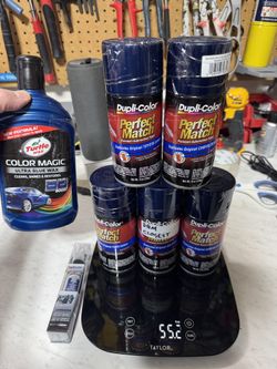 Dark Blue Auto Paint Spray - 90% each, Bought Nov/25