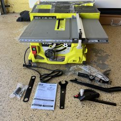 RYOBI 13 Amp 8-1/4 in. Compact Portable Corded Jobsite Table Saw (No Stand)