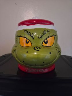 Grinch Cookie Jar