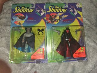 Vintage action figures (the shadow movie)2 toys