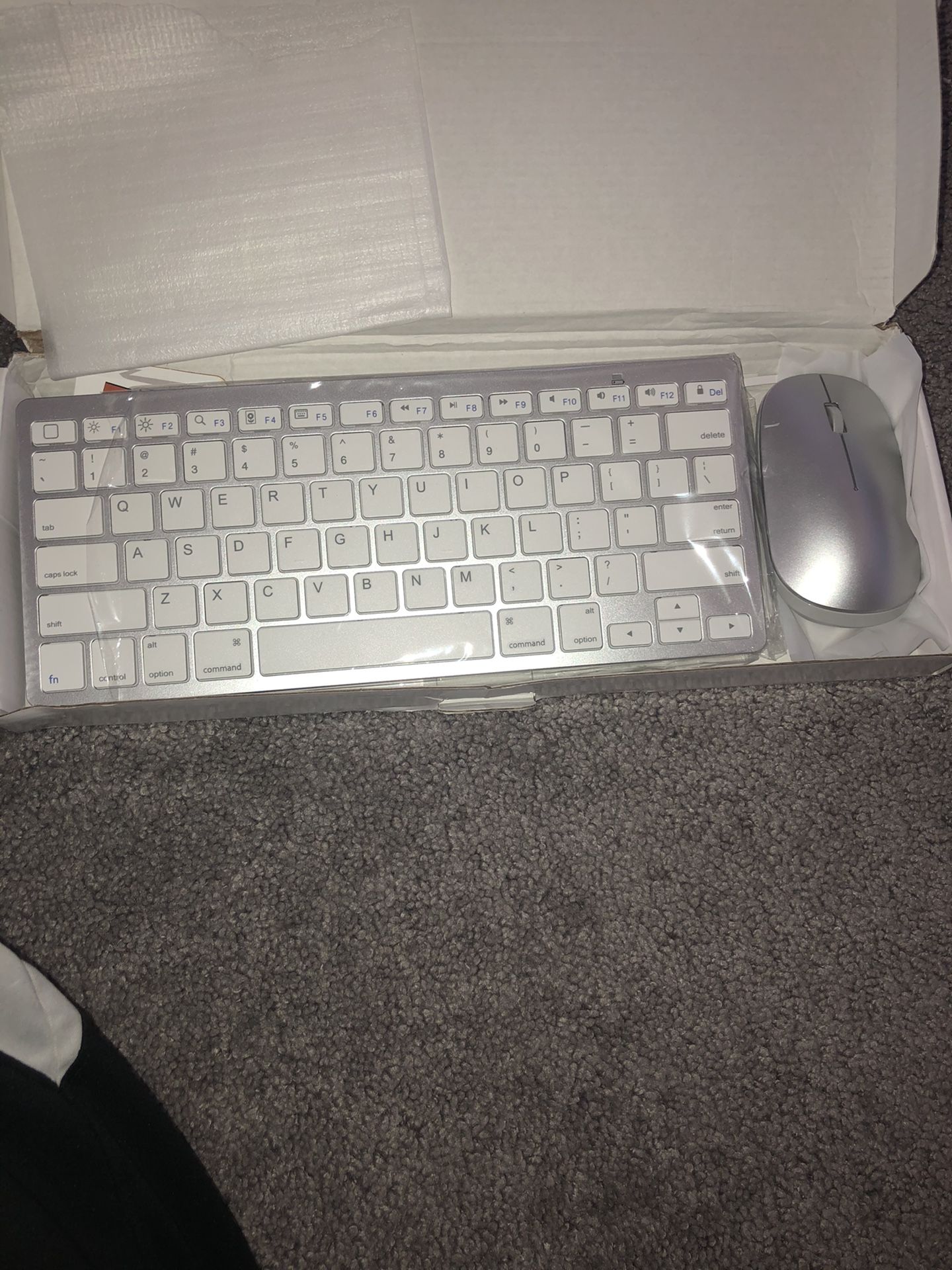 Wireless keyboard and mouse