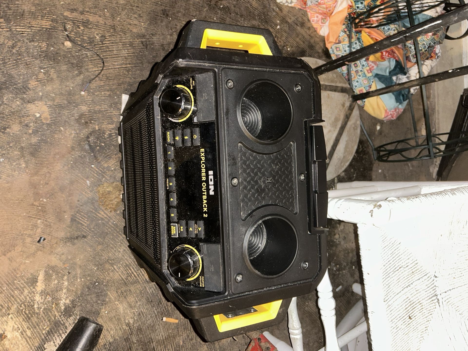 ion audio portable speaker system bluetooth speakers