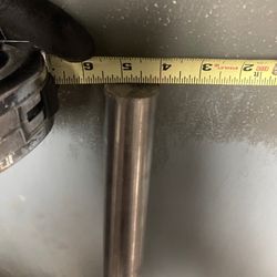 Stainless Steel 304 Solid  Round Bar Stock,  1.5” Diameter X 62.75” Length