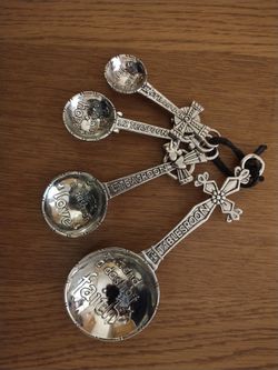 NEW Christian Faith Based Measuring Spoons