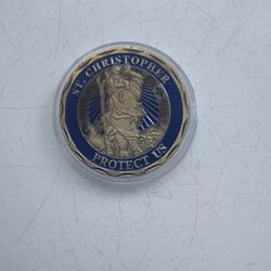 St Christopher Coin,/Medallion