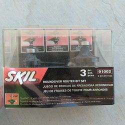 Roundover Router Bit Set
