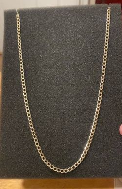 1Ok Gold Curb Chain