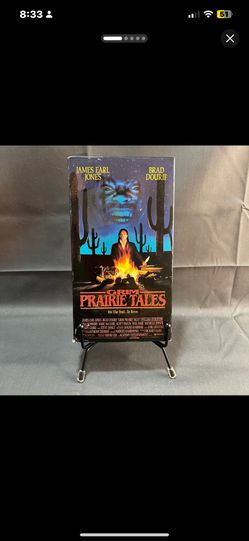 Grim Prairie Tales VHS 1990 Rare Western Horror Movie directed by Wayne Coe starring James Earl Jones, Brad Dourif, Will Hare
