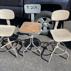 Vintage School Chairs 