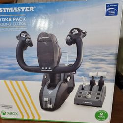 thrustmater yoke Boeing edition for Xbox and PC