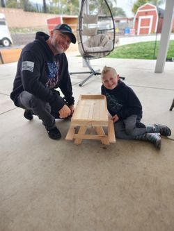 Chicken Picnic Table