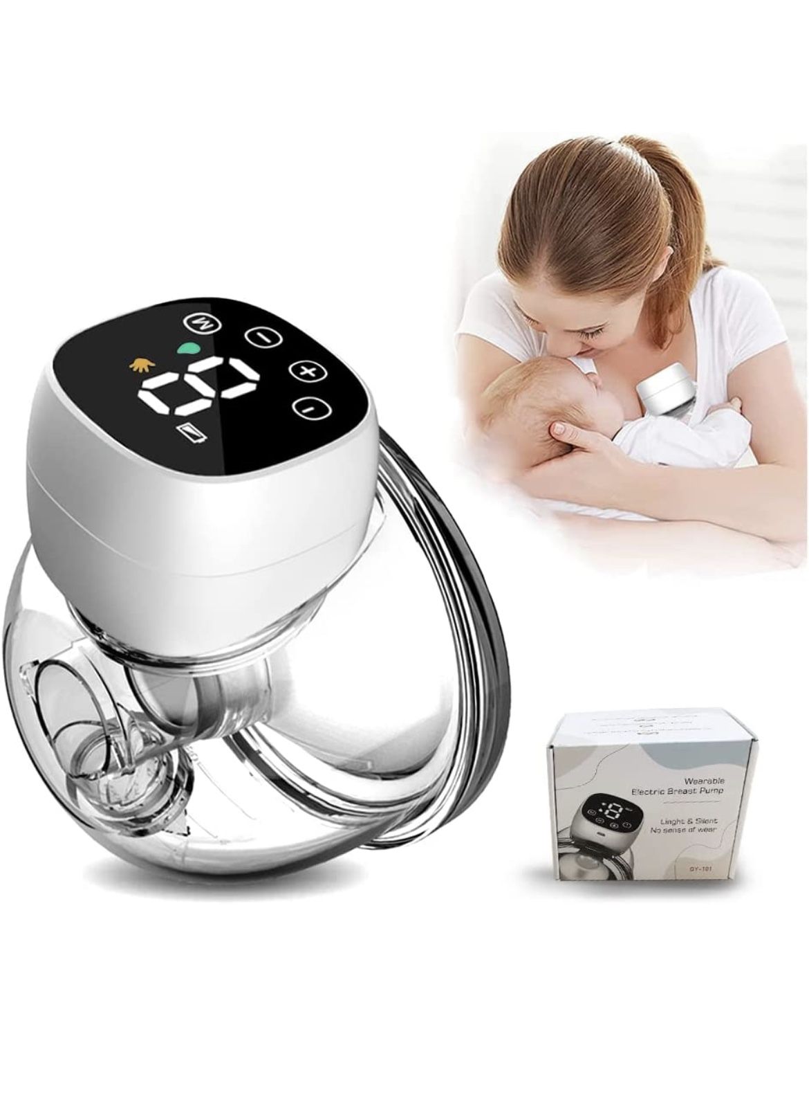 Hands free Electric Wearable Breast Pump