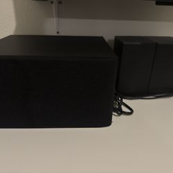 LG Subwoofer And 2 Speakers 