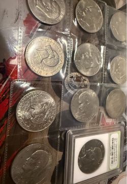 Eisenhower Dollar Coin Collection Lot