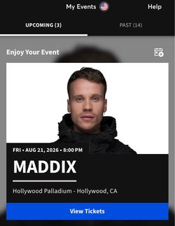 Maddix Hollywood Palladium, Los Angeles