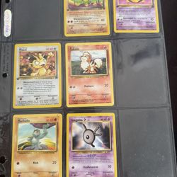 Pokemon Cards Vintage German