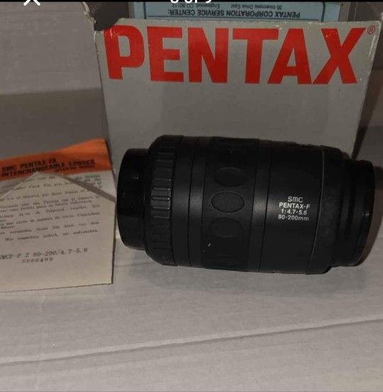 Pentax Camera Lens