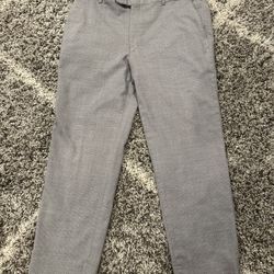 Peter Millar Harker Wool Pants Men Trouser Light Gray Excellent Size 40R