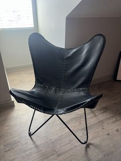 Leather Butterfly Chair