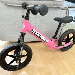 STRIDER Balance Bike 12” Pink