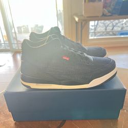 Jordan 3 blue denim size 10