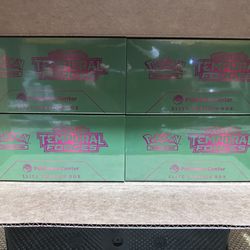 Temporal Forces Pokemon Center Elite Trainer Box (Exclusive) [Iron Leaves] x4