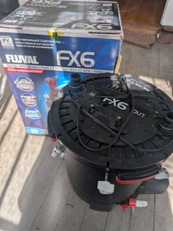Fluval FX6 HP Canister Aquarium Filter