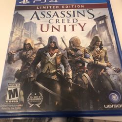 Assassins Creed Unity Ps4