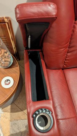 Luxury home theater loveseat