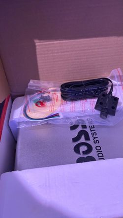 BOSS AMP AND TWO 8” BOSS SUBS