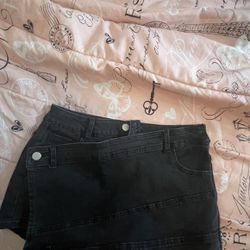 Black SHEIN Skort (shorts/skirt) Xs