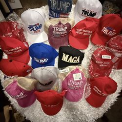 Lot Of 17 Hats All new Some Still In Plastic!  All for $50  FIRM