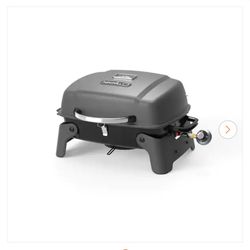 New Nexgrill 1-Burner Portable Propane Gas Table Top Grill in Black