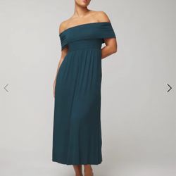 Soma Off-The-Shoulder Midi Bra Dress Size Large