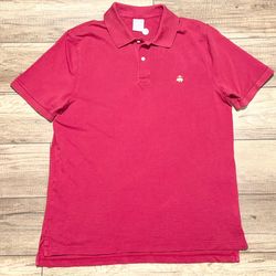 Brooks Brothers Supima Cotton Performance Polo Orginal Fit Polo Shirt Mens L