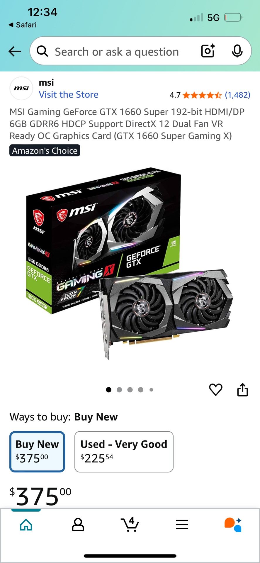 nvidia geforce gtx 1660 super