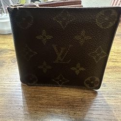 Louis Vuitton Brown Monogram Bifold Wallet 
