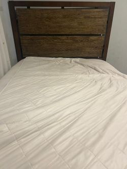 HOLD BED MATRES AND ALL REAL WOOD
