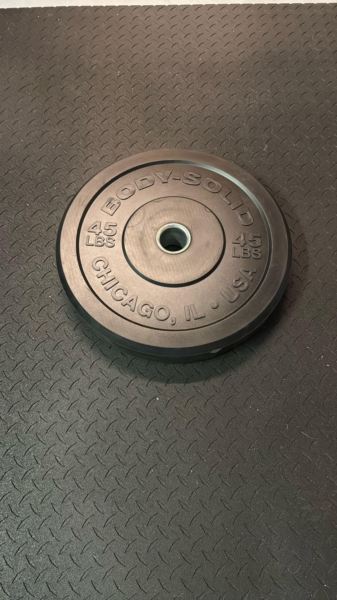 45 Lb Bumper Plate