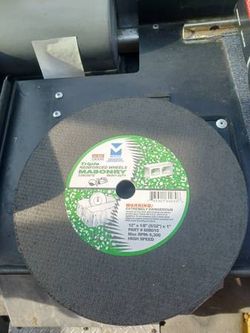 12" Masonary Cutoff Blades