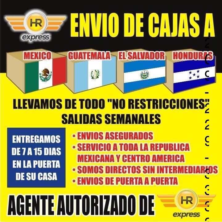 Envios de ropa y zapatos