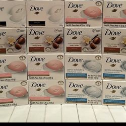 Dove bar soap big size 9’pc for 10$