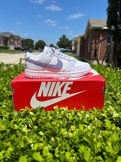 Nike dunk purple pulse size 4y