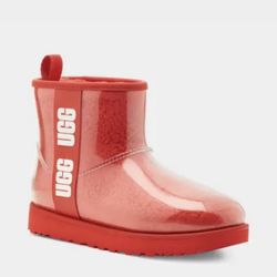 UGG Classic Clear Mini Red Women’s Boots/Sz:7/NWT