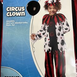 Toddler Circus Clown Costume 