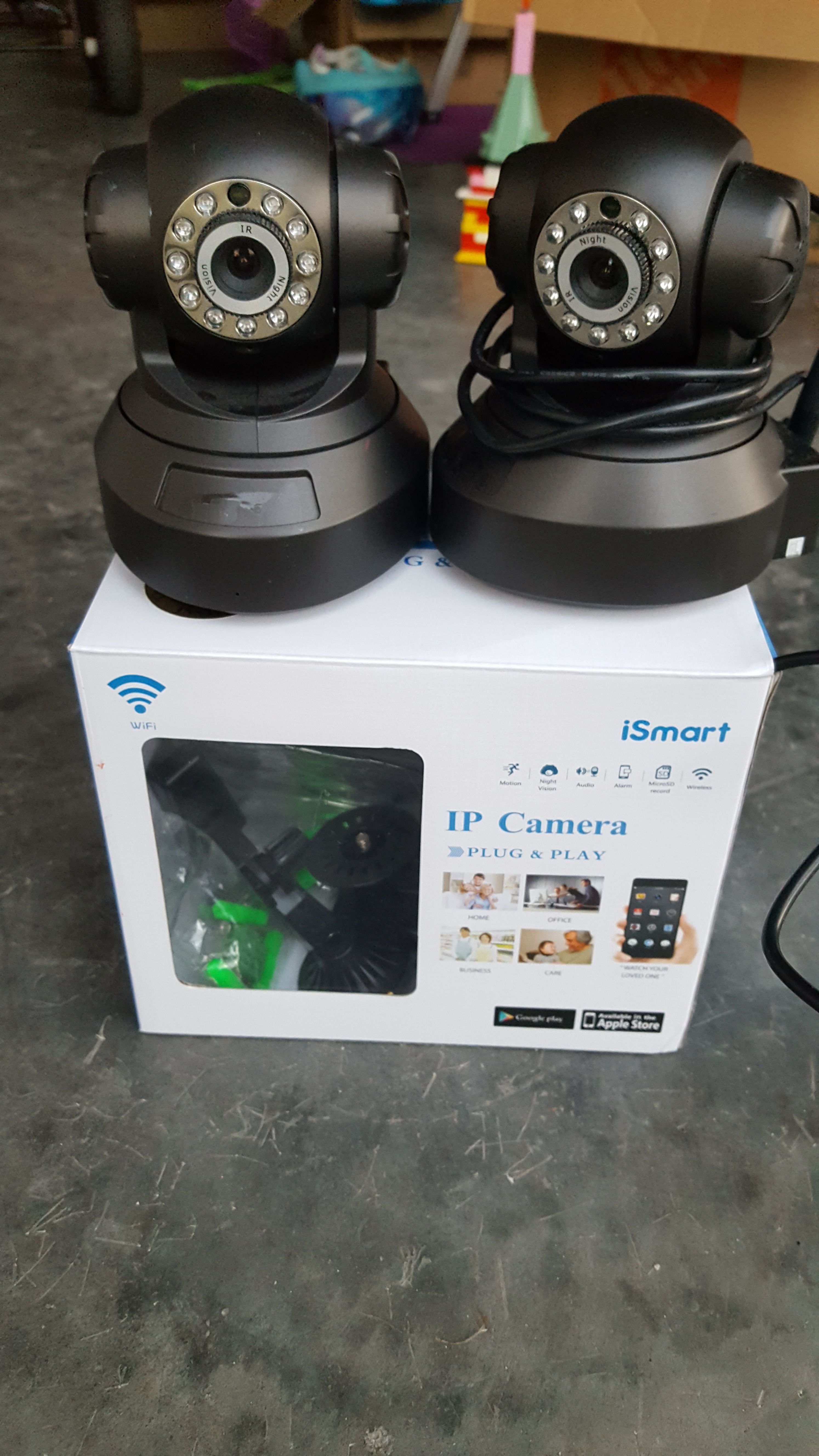 IP camera, Wi-Fi, view on mobile app