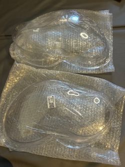 Headlight Lens Cover Set Left & Right for Mercedes-Benz C-Class W(contact info removed)-2007 Clear