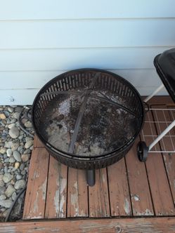 Fire pit with cover